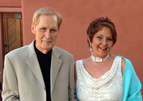 Lynn Anglin with her husband, Al.