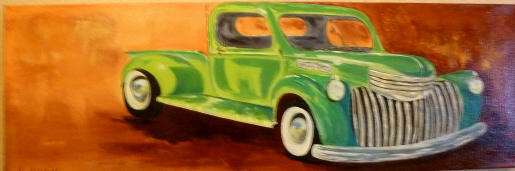 Old Betsy 12X36 oil